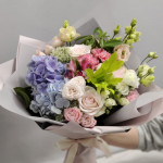 Сборный букет  «Рубиновое очарование» от интернет-магазина «Я люблю цветы»в Троицке